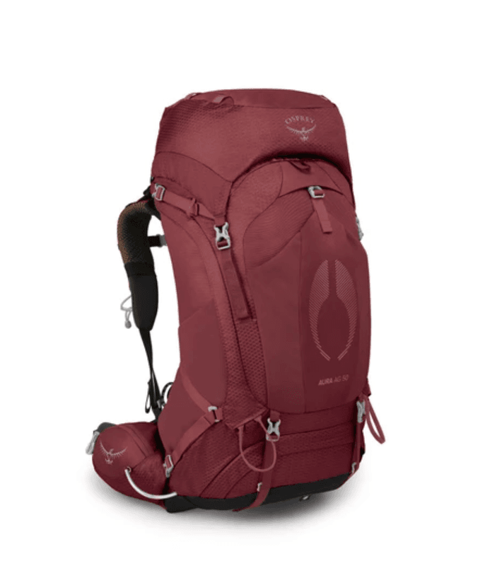 Osprey Aura AG 50 Berry Sorbet Red Wmn