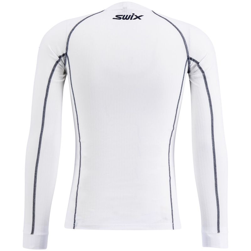 Swix RaceX Classic Long Sleeve M Bright White/Dark Navy